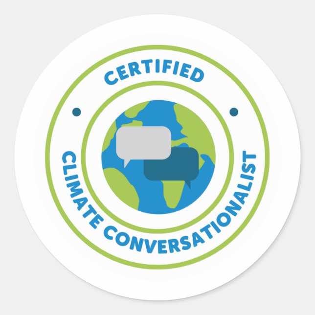 Sticker - Climate Conversationalist (Front)