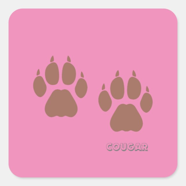 sticker custom cougar (Front)