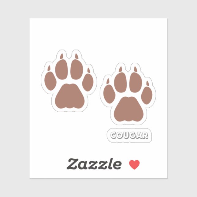 sticker custom cougar (Sheet)