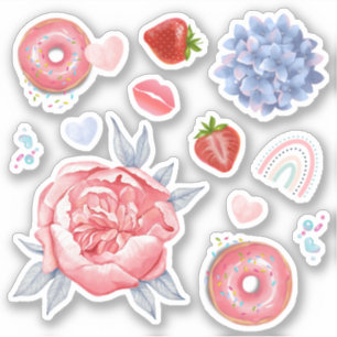 Sticker Custom cut vinyl .