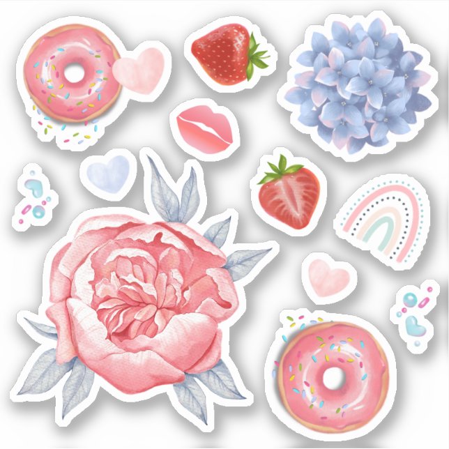 Sticker Custom cut vinyl . (Front)