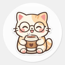 Sticker Cute Kawa