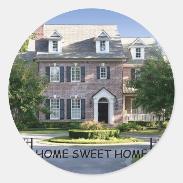 Sticker- Design 2 Classic Round Sticker (Front)