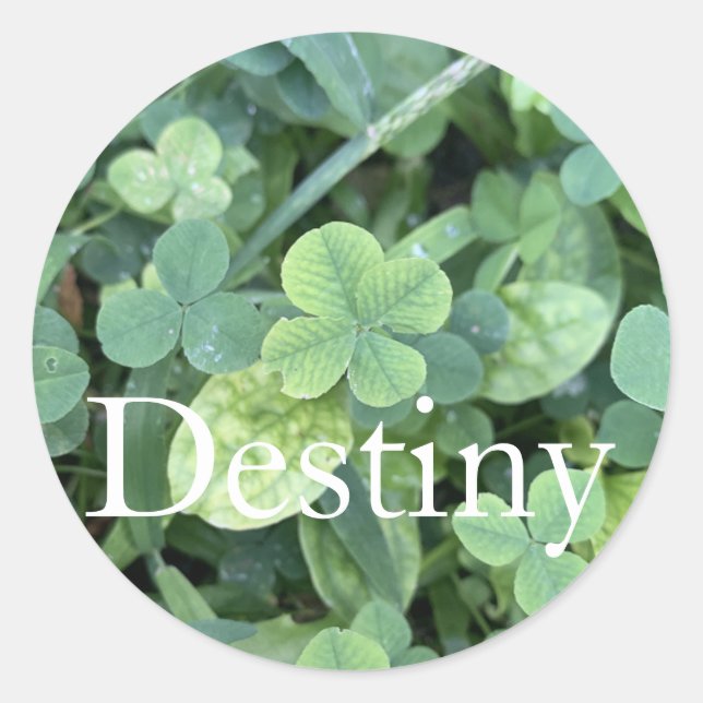 Sticker Destiny  (Front)