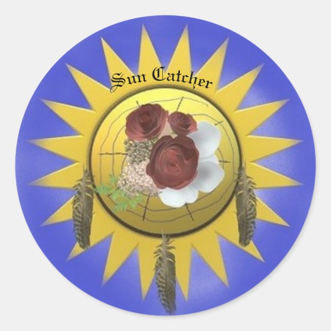 sticker dreamcatcher by James Michael Miller  (Front)