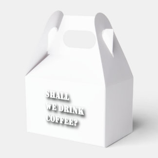 Sticker Favour Box