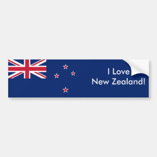 Sticker Flag of New Zealand