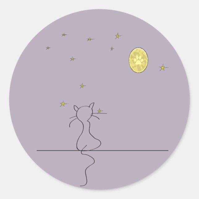 Sticker for cat lovers (Front)