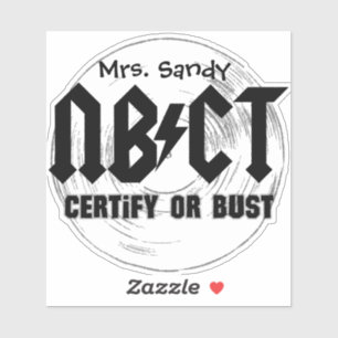 Sticker for National Board Certified teacher