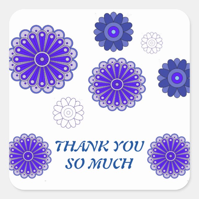Sticker for thanking (Front)