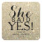 Sticker | Glitter Bridal Shower - She Said Yes!
