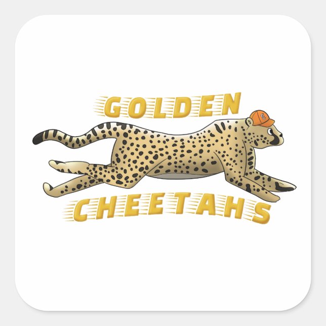 Sticker - Golden Cheetahs (Front)