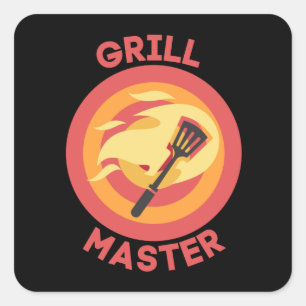 STICKER -GRILL MASTER