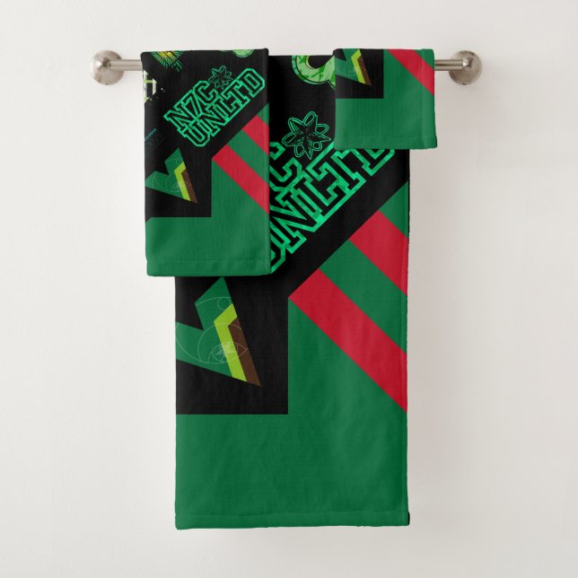 Sticker [GRN] v1.5 Bath Towel Set (Insitu)