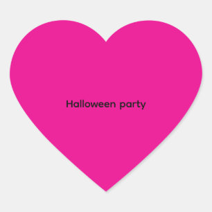 Sticker Halloween party