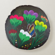 Sticker- Handmade artwork - Butterfly Bolssom