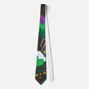 Sticker- Handmade artwork - Butterfly Bolssom Tie