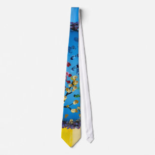 Sticker-Handmade artwork-    The Flower Wheel Tie