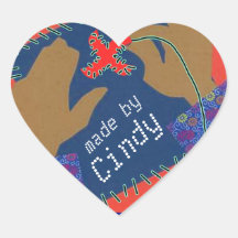 Sticker Hands Needlepoint Quilting Personal Name