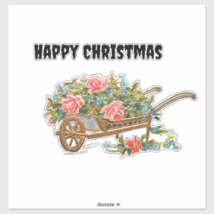 Sticker happy Christmas 2025