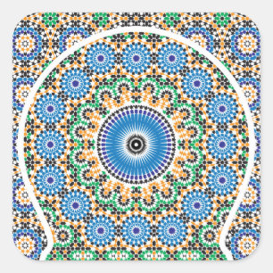 Sticker in Moroccan Style