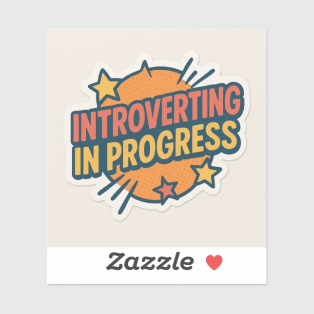 Sticker; Introvert; Progress (Sheet)