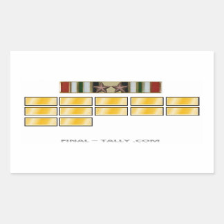 Sticker Iraq  12 month with Campaign Star