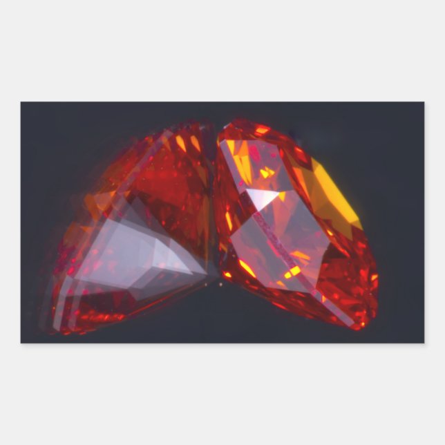 Sticker Jewels Rectangular (Front)