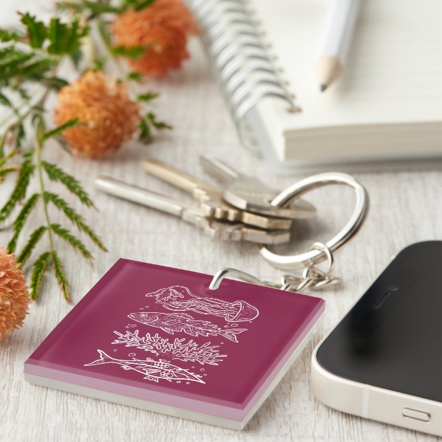 Sticker Key Ring (Front Right)
