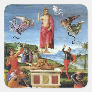 Sticker: Kinnaird Resurrection Square Sticker