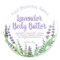 Sticker Label For Homemade Lavender Body Butter