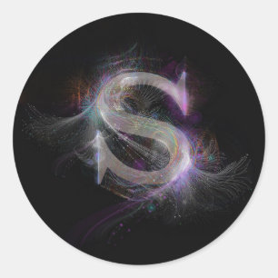 Sticker letter S