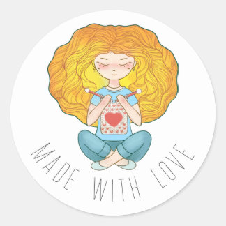 Sticker Made Whith Love