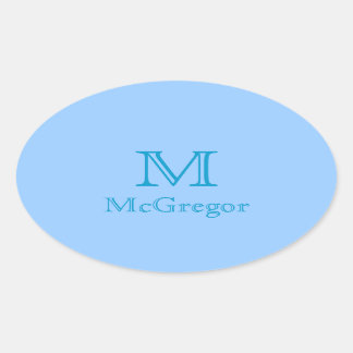 Sticker - Monogram with Name 3