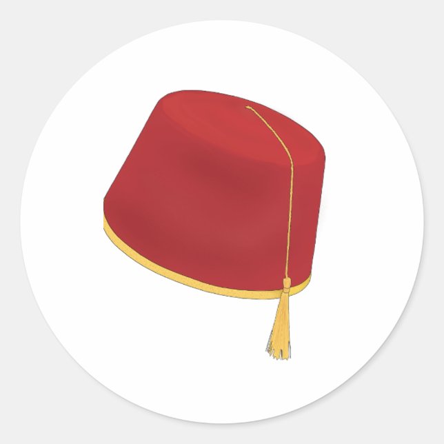 Sticker Moroccan Hat (Front)