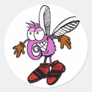 sticker_Mosquito Classic Round Sticker