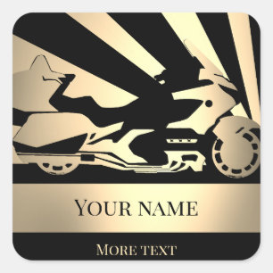 Sticker motorcycle motorbike bike biker sepia