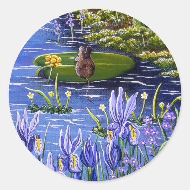 Sticker Mouse 2 Lilypad (Front)