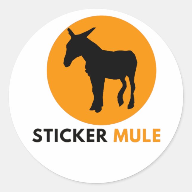 sticker mule (Front)