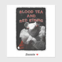 Sticker of Mouse from Blood Tea and Red String