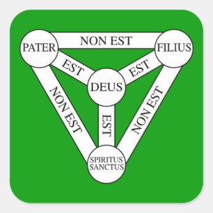Sticker of the Scutum Fidei/Shield of the Trinity