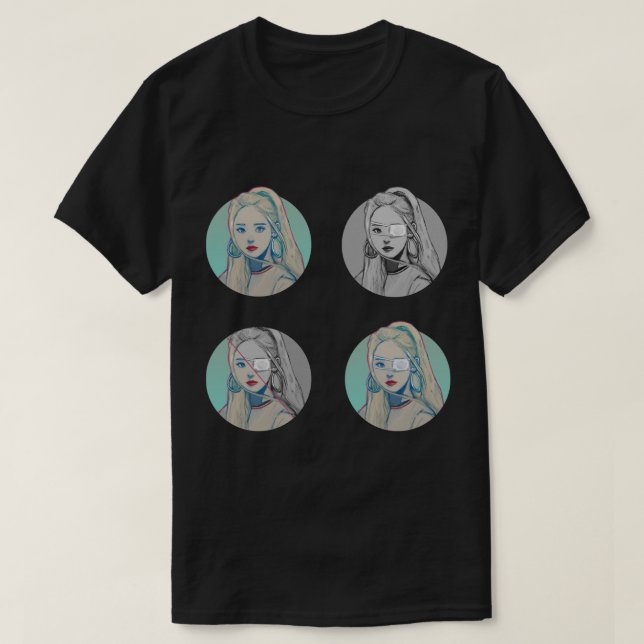 (sticker pack) jinsoul odd eye circle  Sticker T-Shirt (Design Front)