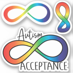 Sticker Pack: Neurodiversity Autism Acceptance