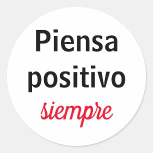 Sticker pale positive
