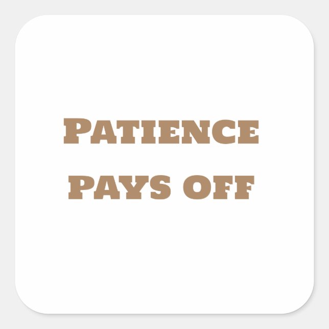 Sticker pay off  (Front)