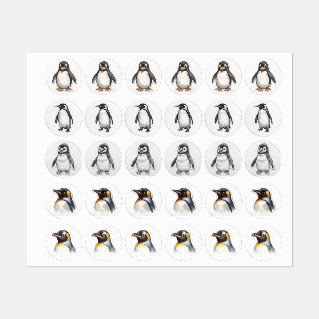 sticker penguen (Sheet)