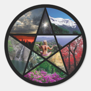 sticker Pentacle Collage
