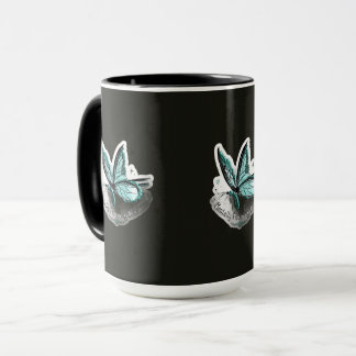 Sticker Phrase cap Mug