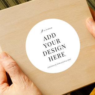 Sticker Printing Custom 3" Round Product Label