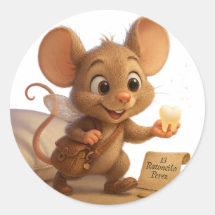 Sticker Ratoncito Pérez - Gift for Your Tooth